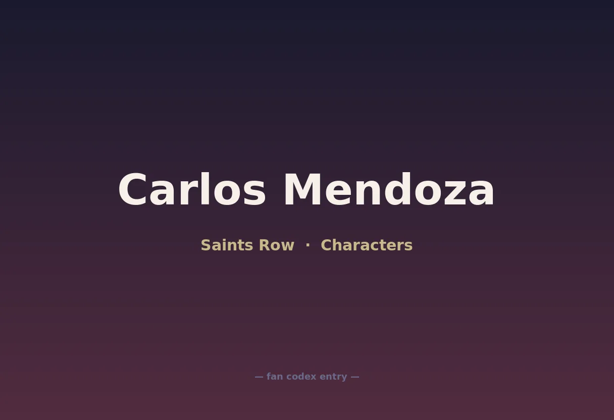 Carlos Mendoza