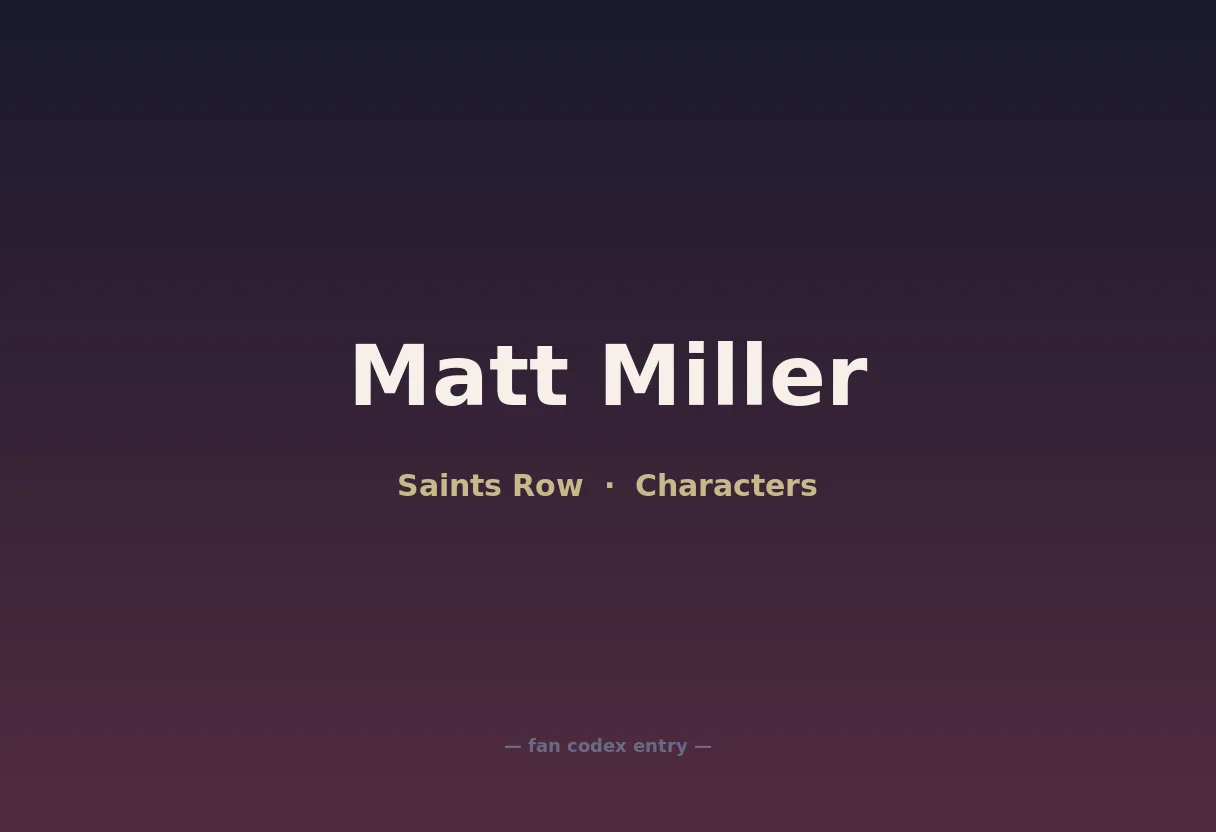Matt Miller