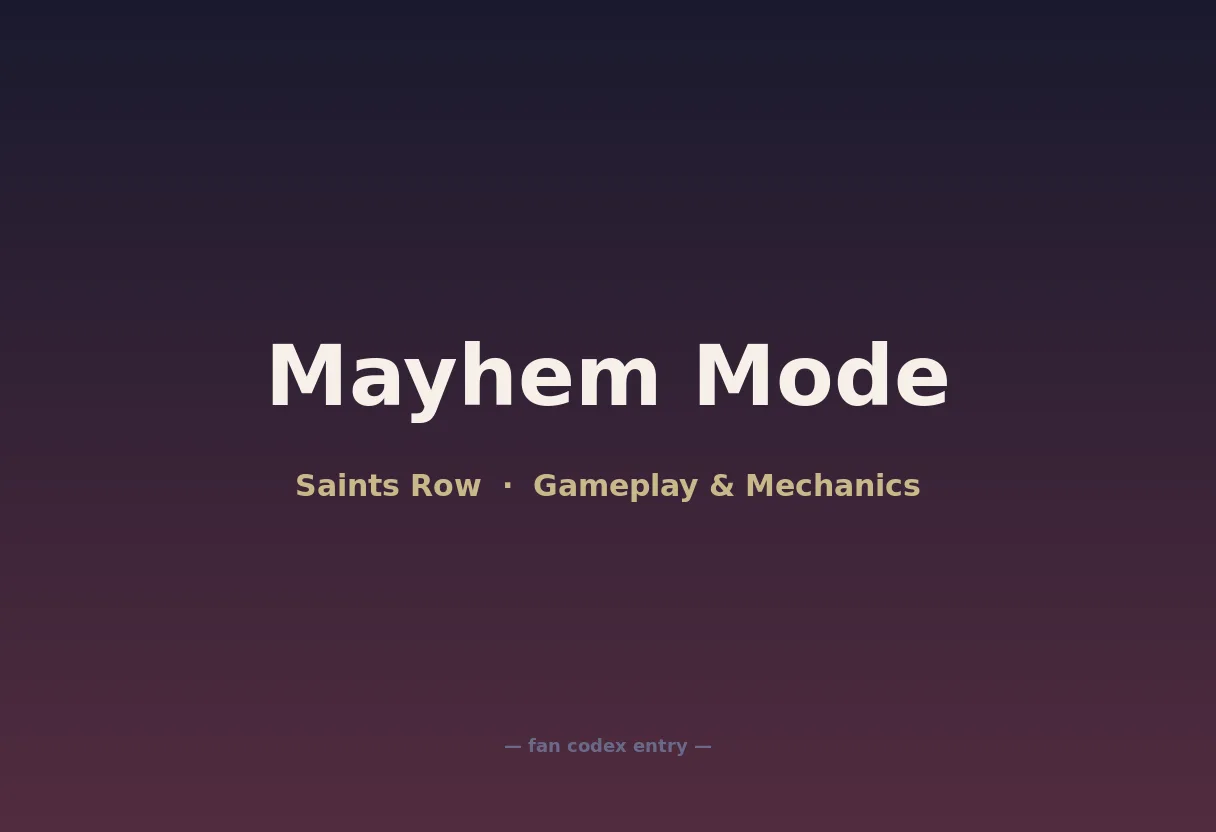 Mayhem Mode