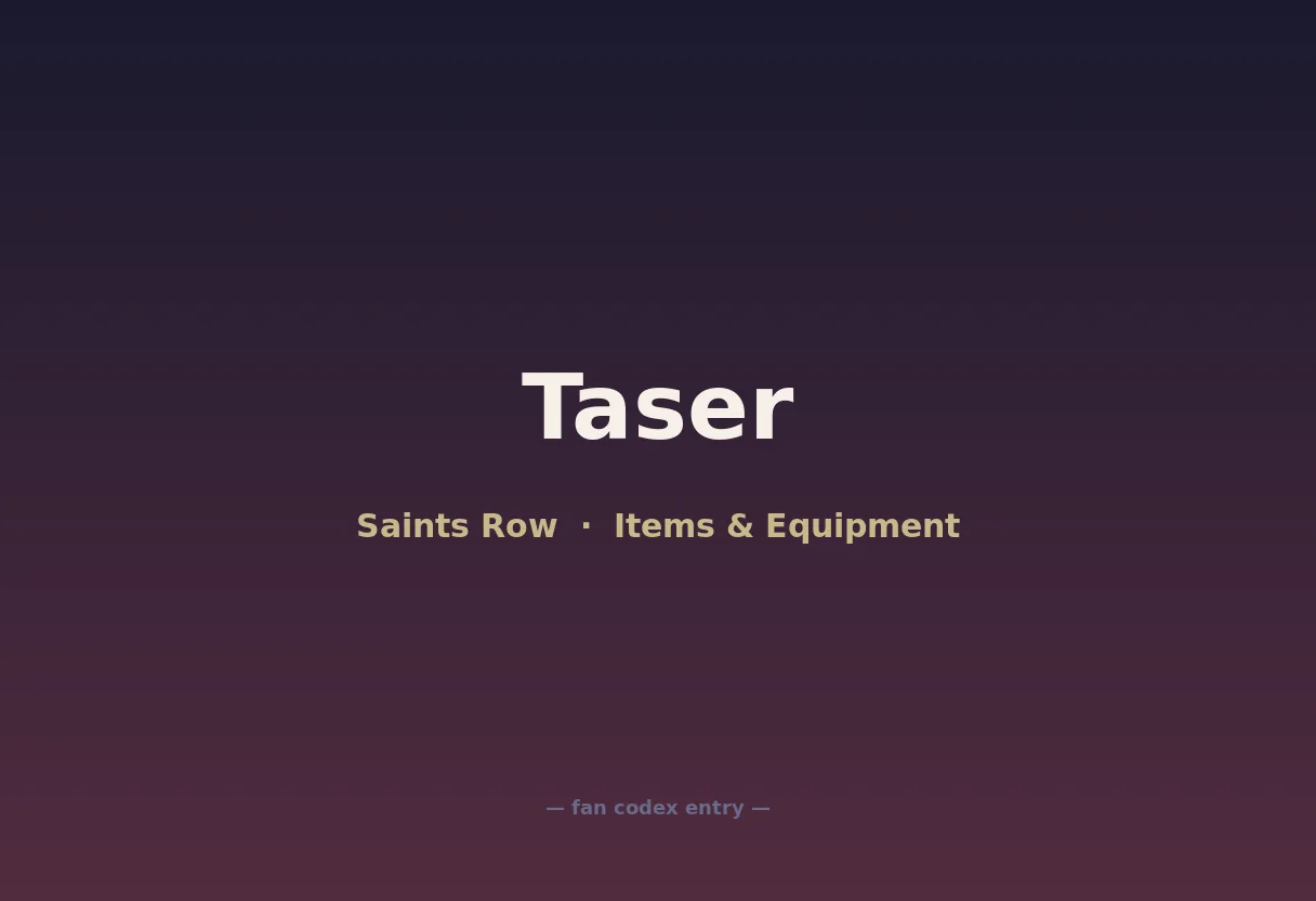 Taser